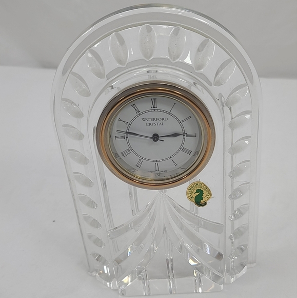 Large Waterford Germany crystal clock - Picture 1 of 9
